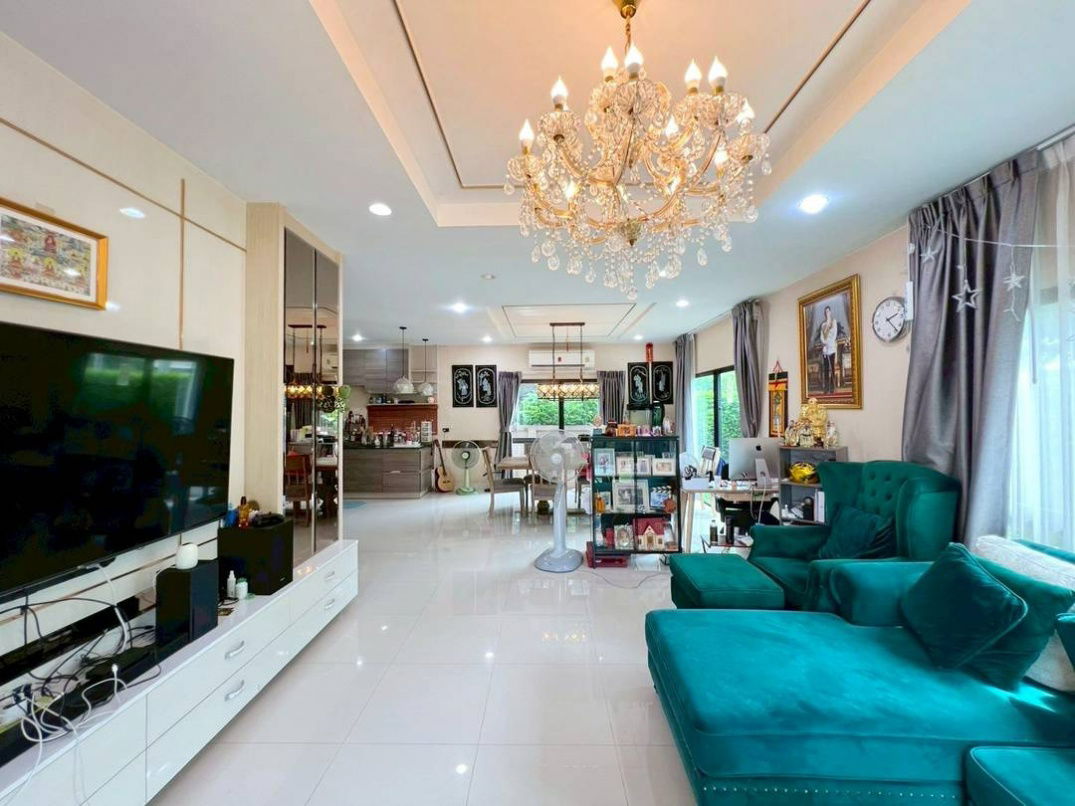 รูป ✨ บ้านเดี่ยวหลังใหญ่ แปลงมุม บรรยากาศเงียบสงบ ร่มรื่น โครงการ เศรษฐสิริ ปิ่นเกล้า – กาญจนาฯ เข้า-ออกสะดวก ใกล้วงแหวนฯ และทางด่วนศรีรัช - รูปที่ 3/11