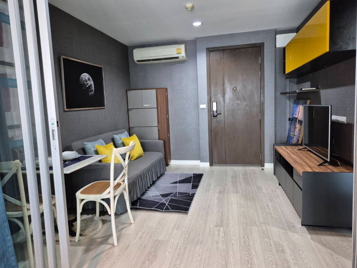 picture 🏢 For Rent 1Bedroom - Rhythm Sathorn Narathiwas 38Sq. Fully furnished , Beautiful room - 7/10