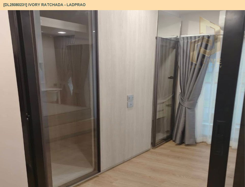 รูป DL25080231 ให้เช่าคอนโด ไอเวอรี่ รัชดา - ลาดพร้าว (IVORY Ratchada - Ladprao) ใกล้ - พร้อมเข้าอยู่ โทรด่วน 0638692663 LineID @655ebbvc - รูปที่ 7/11
