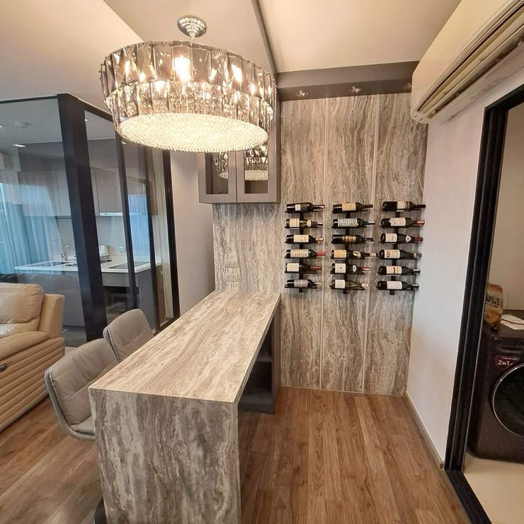 picture ‼️ For rent ✨ Life Ladprao Valley  🔥 Line ID @034etfin 📲 2 bedroom 2 bathroom‼️ BTS Ha Yaek Lat Phrao 💚 - 2/28