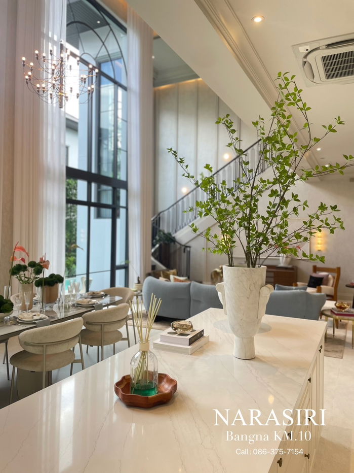 รูป 🏡 ขายบ้านตัวอย่าง NOHO 5 | Narasiri บางนา กม.10 – ตกแต่งครบทั้งหลังพร้อมอยู่ทันทีด้วยเฟอร์นิเจอร์นำเข้าระดับโลก - รูปที่ 8/17