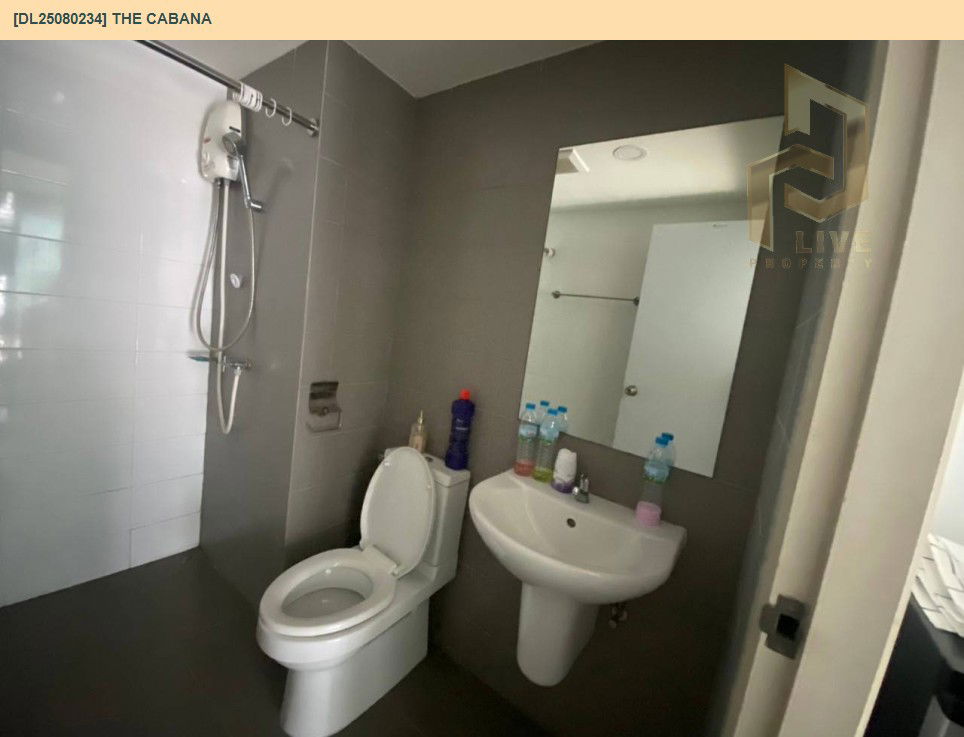 รูป DL25080234 ให้เช่าคอนโด เดอะ คาบาน่า (The Cabana) ใกล้ BTS สำโรง พร้อมเข้าอยู่ โทรด่วน 0638692663 LineID @655ebbvc - รูปที่ 8/9