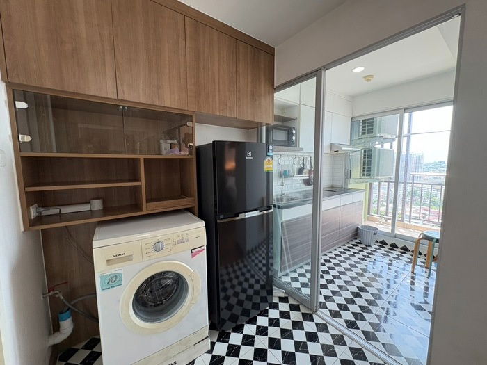 รูป 🔥🔥เช่าห้องสวย พร้อมอยู่!! ศุภาลัย เวอเรนด้า รัชวิภา-ประชาชื่น 1Bed 43.25 ตร.ม.ชั้น 20 ตึก Center วิวสระ สอบถาม LINE ID: @atfirm📲 - รูปที่ 15/23