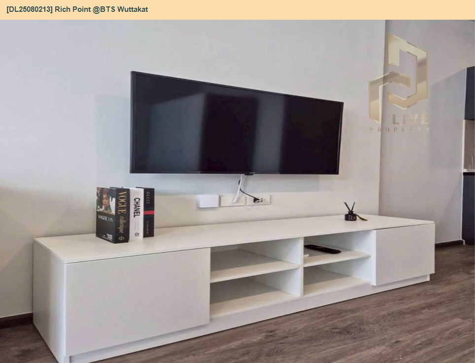 picture DL25080213 Condo for rent, Rich Point @BTS Wuttakat near BTS วุฒากาศ, ready to move in, call urgently 0656133286 LineID @534wlwof - 9/16