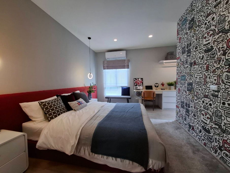 รูป ขายบ้านตัวอย่าง Fully furnished อณาสิริพายัพ แปลงหัวมุมหน้าสวน วิวสวย ที่ดินกว้าง - รูปที่ 9/11