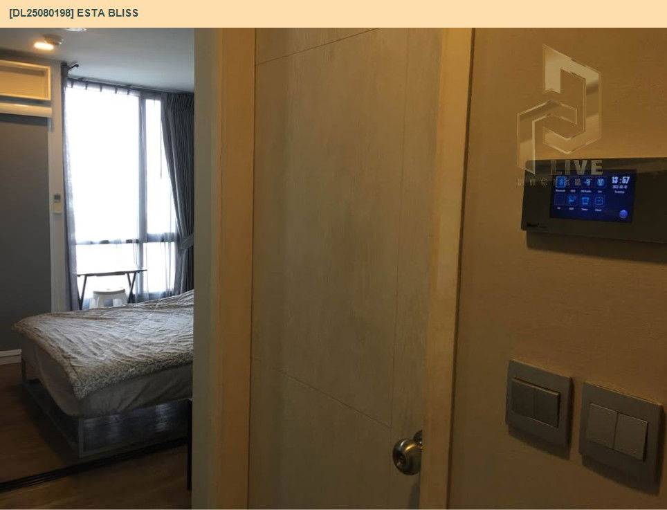 picture DL25080198 Condo for rent, Esta Bliss near -, ready to move in, call urgently 0656133286 LineID @655ebbvc - 7/17