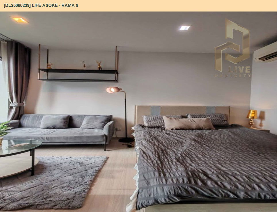 picture DL25080239 Condo for rent, Life Asoke - Rama 9 near MRT พระราม 9, ready to move in, call urgently 0656133286 LineID @655ebbvc - 2/18