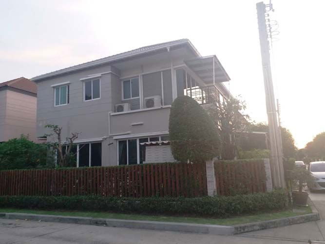 รูป H-103 : บ้านหลังมุม 64 ตร.วา ม.บางกอก บูเลอวาร์ด เทพารักษ์-วงแหวน ขายต่ำกว่าประเมิน กู้ได้เกิน มีส่วนต่าง - รูปที่ 4/22