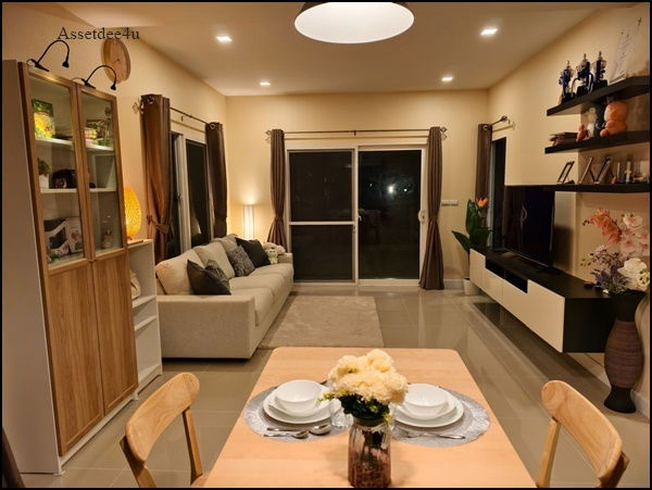 รูป AH597 บ้านเดี่ยวให้เช่า บ้านเฟอร์นิเจอร์ครบ คณาสิริ วงแหวน พระราม5 ซอยวัดพระเงิน - รูปที่ 7/10