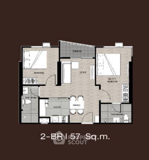 รูป คอนโด 2-ห้องนอน ที่ นิช โมโน บางโพ ใกล้ MRT บางโพ (ID 1387369) - รูปที่ 5/5