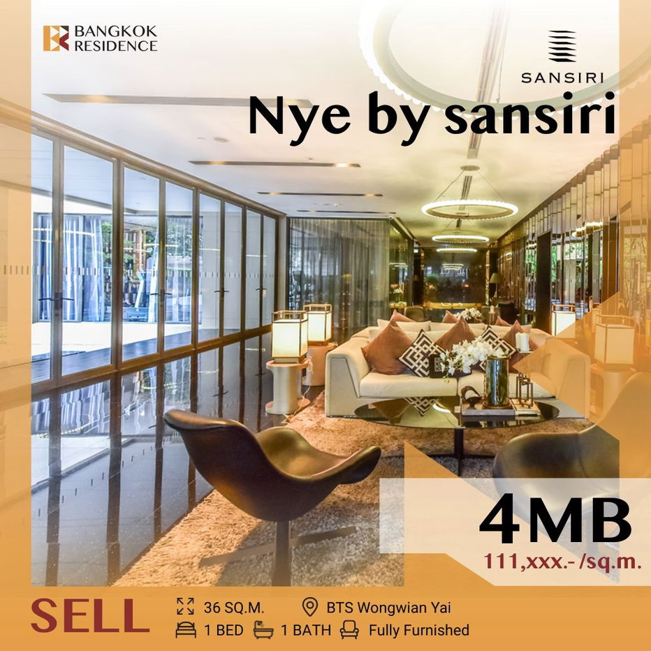 picture 🌟 Nye by Sansiri, 🌟 Modern Design Living near BTS Wongwian Yai - 1/7
