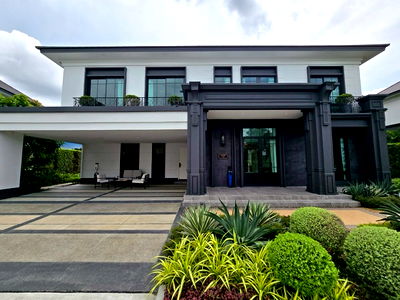 บ้านเดี่ยว ถนนพุทธมณฑล สาย 1 : ขายบ้านตัวอย่าง Gropius เฟอร์ฯครบพร้อมอยู่ ลดสูงสุดกว่า 6,000,000 บาท!!