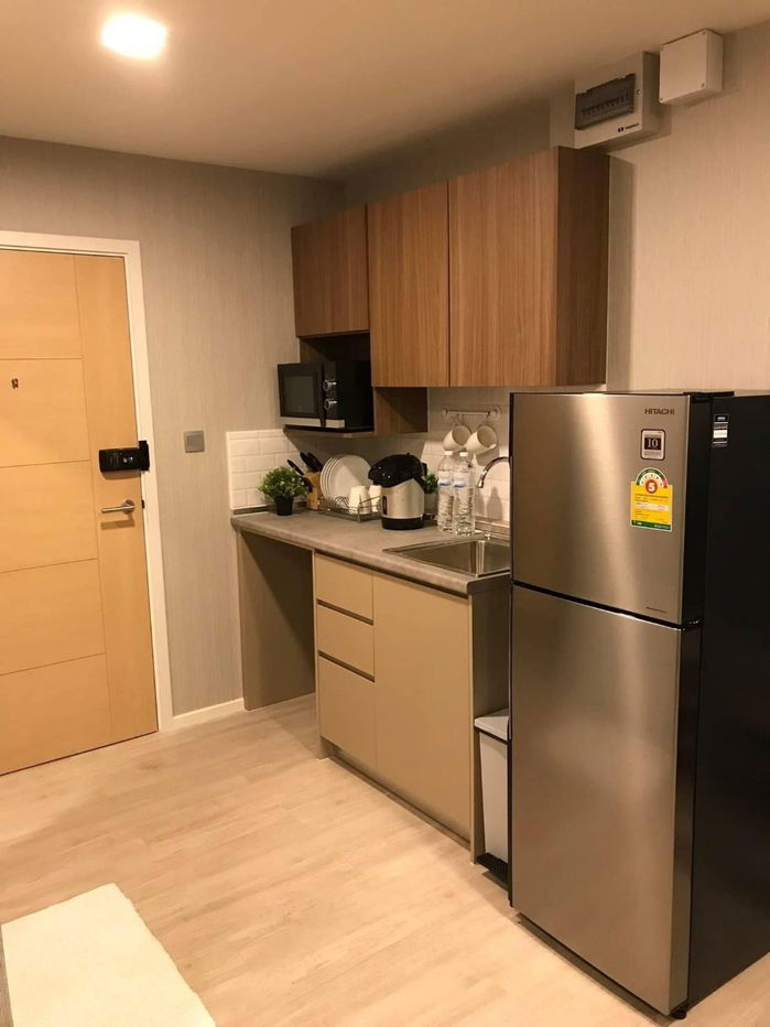 รูป 🚩ให้เช่า​  Kave​ Condo​ ตรงข้าม​ ม.กรุงเทพ​ ตึก​ A​ ชั้น​ 5, ​ พท.​26​ ​ตรม.​ ตกแต่ง​ ​Modern, เครื่องไฟฟ้าครบ - รูปที่ 7/14