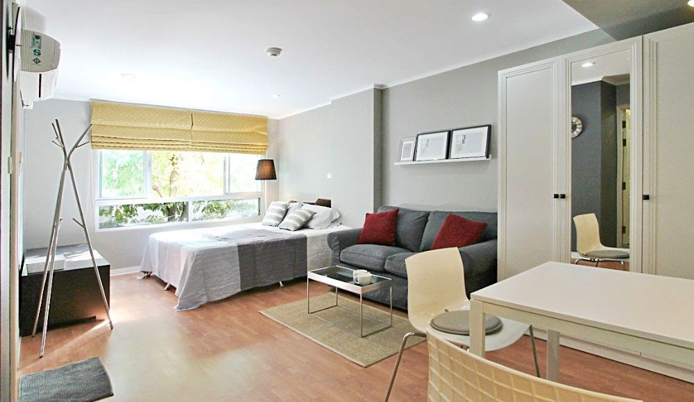 picture For Rent Lumpini Ville Cultural Center - 1 bed 34 sq.m.  7th floor - 2/6