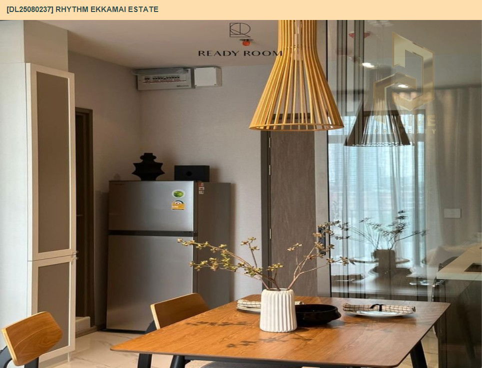 picture DL25080237 Condo for rent, RHYTHM EKKAMAI ESTATE near BTS เอกมัย, ready to move in, call urgently 0656133286 LineID @534wlwof - 4/12