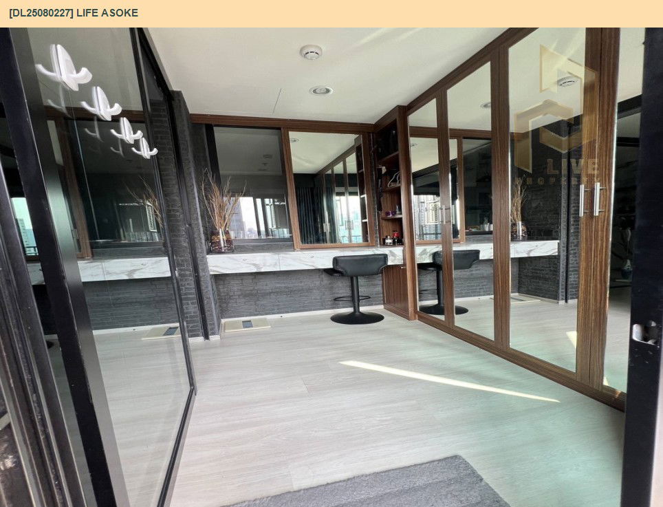 picture DL25080227 Condo for rent, Life Asoke near MRT เพชรบุรี, ready to move in, call urgently 0656133286 LineID @534wlwof - 8/11