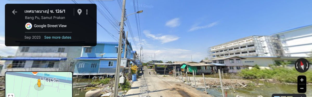 รูป ขายที่ดิน เทศบาลบางปู ซอย 126-1 อำเภอเมือง จังหวัดสมุทรปราการ จำนวน 146 ตารางวา ราคาตารางวาละ 15,000 บาท รวมเป็นเงิน 2,190,000 บาท (ราคารวมภาษีที่ดิน) - รูปที่ 3/18