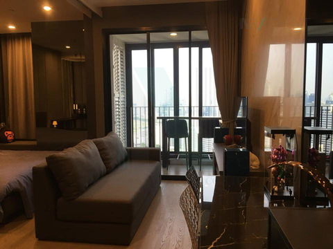 For Rent Condo ASHTON CHULA-SILOM Building 1, Floor 35,Studio, Room size 34.00 sqm