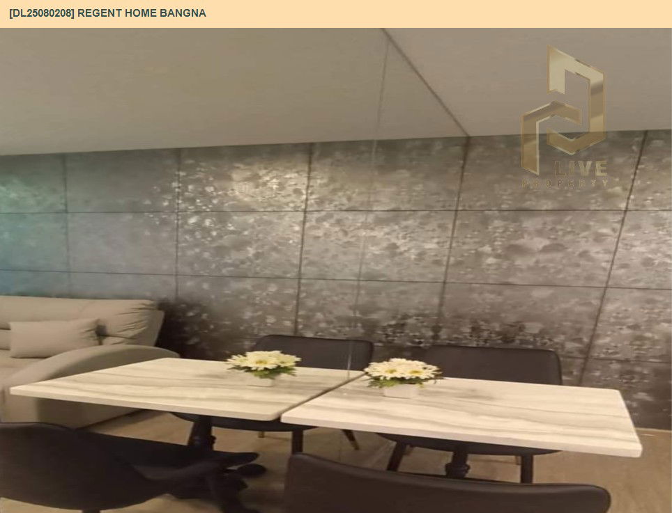 picture MDL25080208 Condo for rent, Regent home bangna near BTS Bang Na, ready to move in, call urgently 0656133286 LineID @534wlwof - 5/8