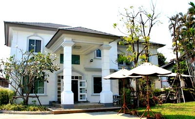 บ้านเดี่ยว เชียงใหม่ : ขายบ้านเดี่ยวหรู 2 ชั้น สันทราย เชียงใหม่ 222 ตร.วา 5 ห้องนอน วิวทุ่งนา ใกล้เซ็นทรัลเฟส