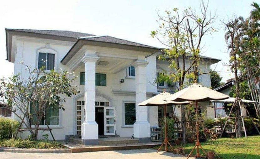รูป ขายบ้านเดี่ยวหรู 2 ชั้น สันทราย เชียงใหม่ 222 ตร.วา 5 ห้องนอน วิวทุ่งนา ใกล้เซ็นทรัลเฟส - รูปที่ 1/16