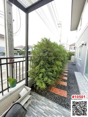 รูป เช่า บ้านแฝด หมู่บ้านนนทวีวิลล์7 หนองจอก บ้านหลังริมติดถนนหลัก - รูปที่ 4/17