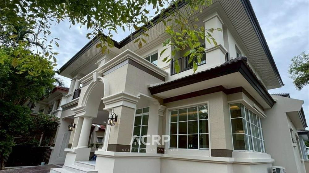 รูป ขายบ้านเดี่ยว 2 ชั้น รีโนเวทใหม่ทั้งหลัง นันทวัน สวนหลวง ร.9 ตกแต่งต่อเติม ใกล้ถนนเฉลิมพระเกียรติ - รูปที่ 1/8
