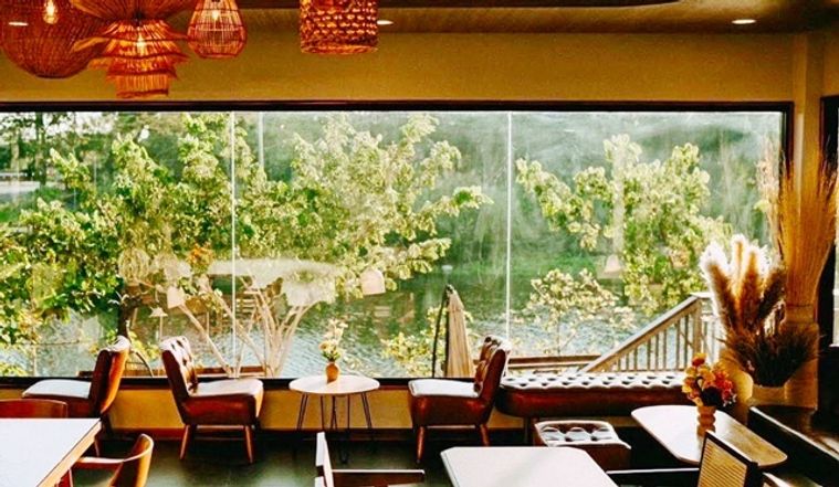 river view homestay tent Rim Taling Cafe 2.5rai 4002sqm. 89,999B-M BangPahan Ayutthaya Land for rent
