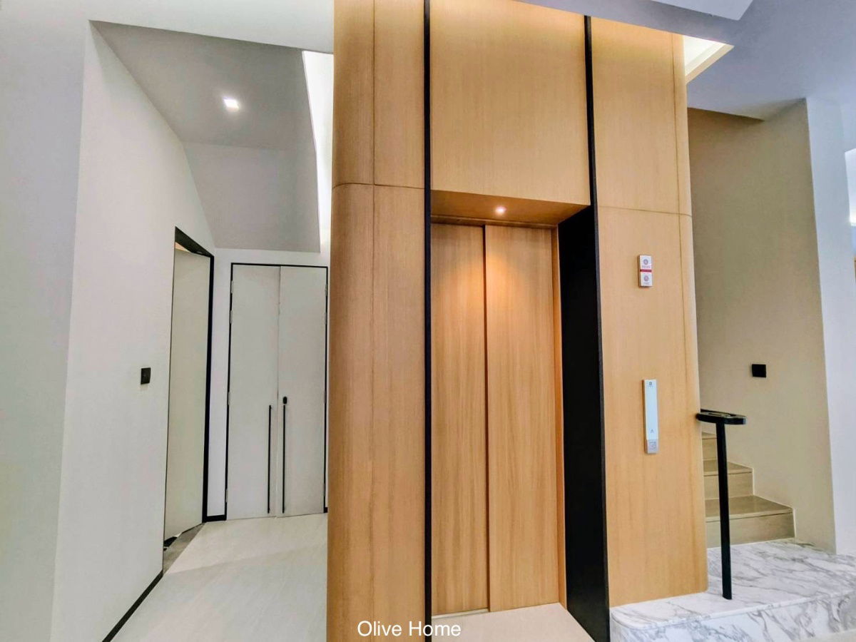 รูป บ้านเดี่ยว 3 ชั้น ระดับ Luxury พร้อมลิฟต์และสระว่ายน้ำส่วนตัว Providence Lane เกษตรนวมินทร์ โครงการใหม่จากสัมมากร  - รูปที่ 14/27
