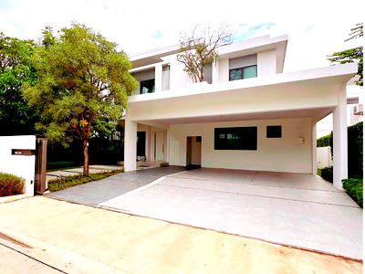 บ้านเดี่ยว ม.หัวเฉียวเฉลิมพระเกียรติ : #A124365 ✅ 7/8/68  ขายบ้านเดี่ยว Mantana Bangna Km.15    📲📢สอบถาม ld line @condoboy