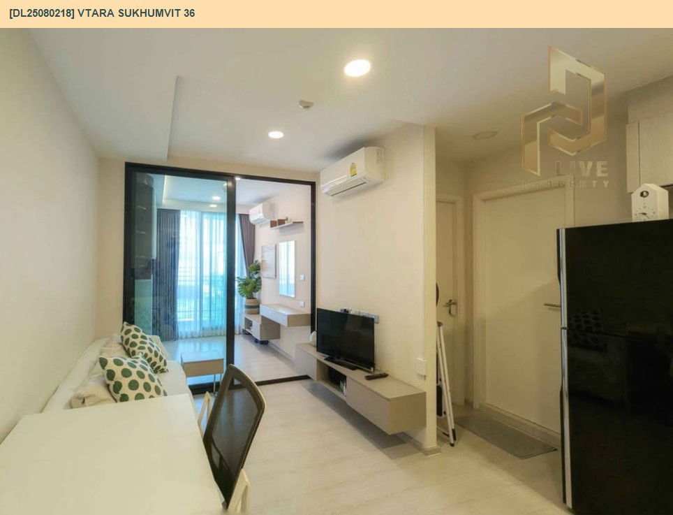 picture DL25080218 Condo for rent, Vtara Sukhumvit 36 near BTS Thong Lo, ready to move in, call urgently 0656133286 LineID @534wlwof - 2/8