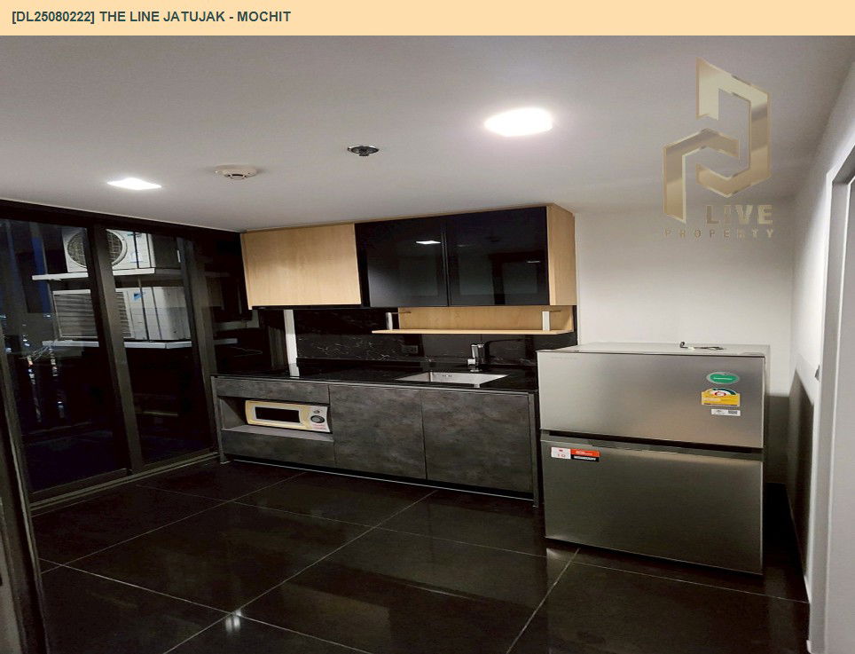 รูป MDL25080222 ให้เช่าคอนโด เดอะ ไลน์ จตุจักร - หมอชิต (THE LINE Jatujak - Mochit) ใกล้ BTS สวนจตุจักร พร้อมเข้าอยู่ โทรด่วน 0638692663 LineID @534wlwof - รูปที่ 5/6