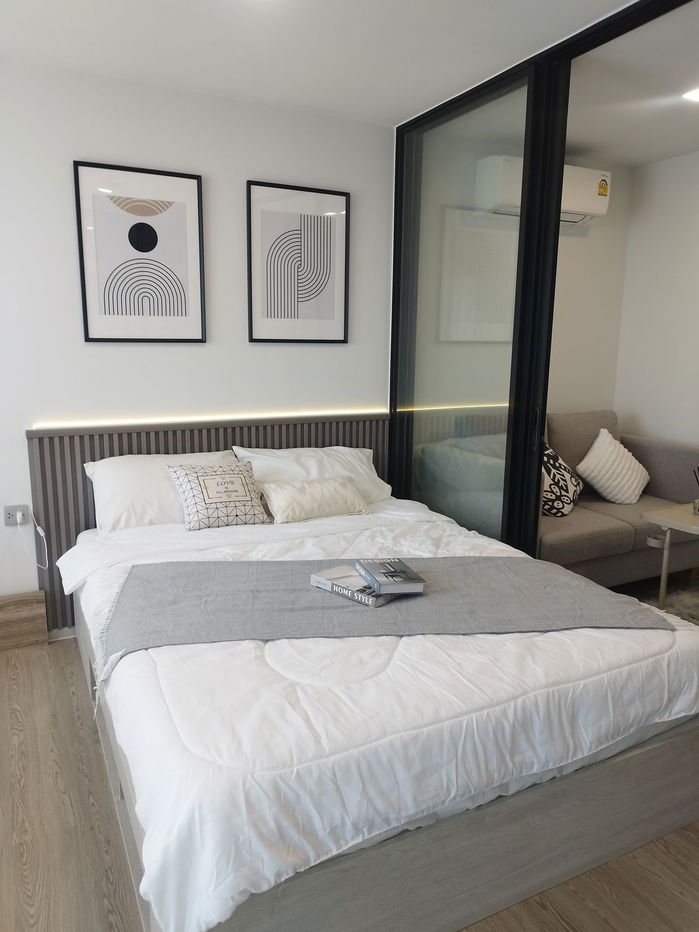 picture WS2070 🏡 Condo for rent Kave Seed Kaset, near BTS Kasetsart University, only 700 m., only 14,000 baht/month. - 1/5