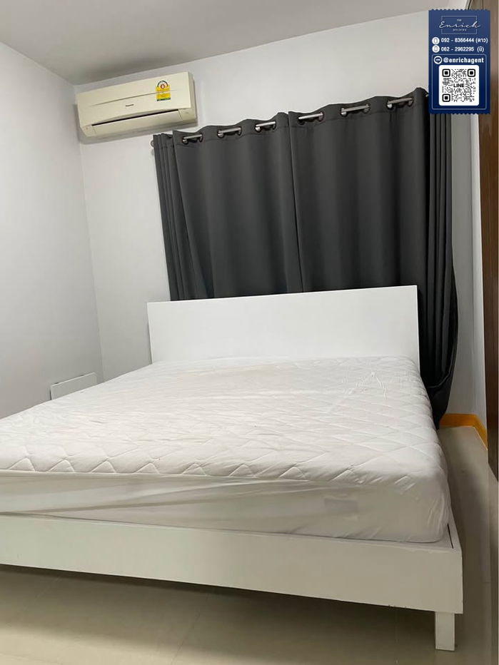 picture 💙For rent A Space Asoke-Ratchada, beautiful room, next to the swimming pool, near MRT Rama 9💙 Call 062-2962295 Ni// Line ID: @enrichagent - 13/14