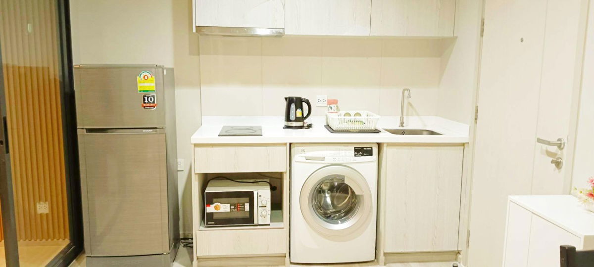 รูป ให้เช่า คอนโด Life สุขุมวิท 48 ขนาด 40 ตร.ม. 1 ห้องนอน ชั้น 15 เฟอร์ครบ ใกล้ BTS พระโขนง - รูปที่ 8/10