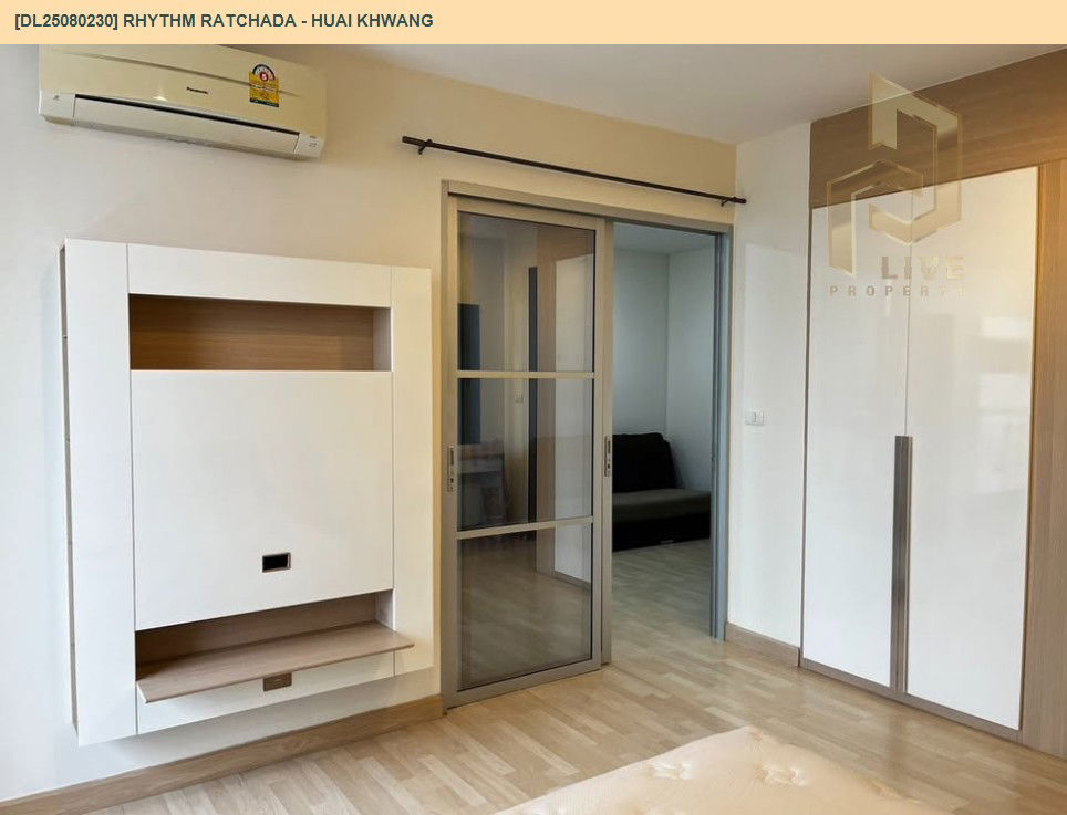 picture DL25080230 Condo for rent, Rhythm Ratchada - Huai Khwang near MRT ห้วยขวาง, ready to move in, call urgently 0656133286 LineID @655ebbvc - 7/15