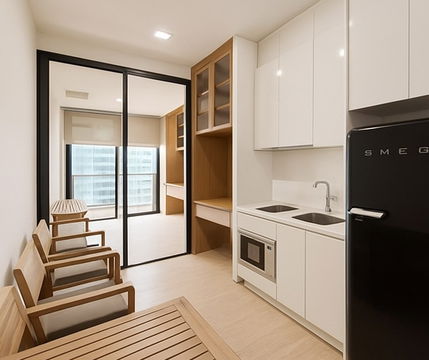 🔥For Rent!! ready to move-in 1b1b 30k - Noble Ploenchit 📞Call 096 896 5953