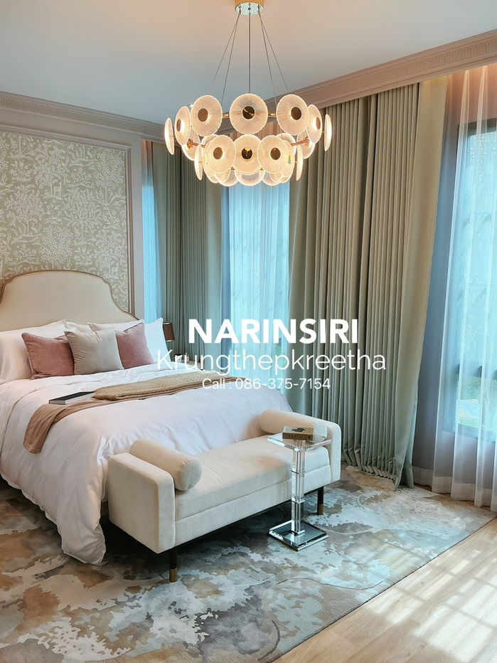 รูป ✨ Narinsiri กรุงเทพกรีฑา | บ้านหลังใหญ่สุดแปลง 9/19 – Show Unit แต่งครบ พร้อมอยู่ทันที - รูปที่ 4/15