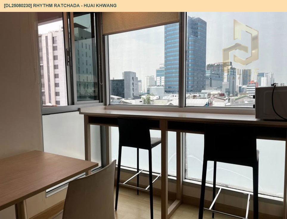 picture DL25080230 Condo for rent, Rhythm Ratchada - Huai Khwang near MRT ห้วยขวาง, ready to move in, call urgently 0656133286 LineID @655ebbvc - 5/15
