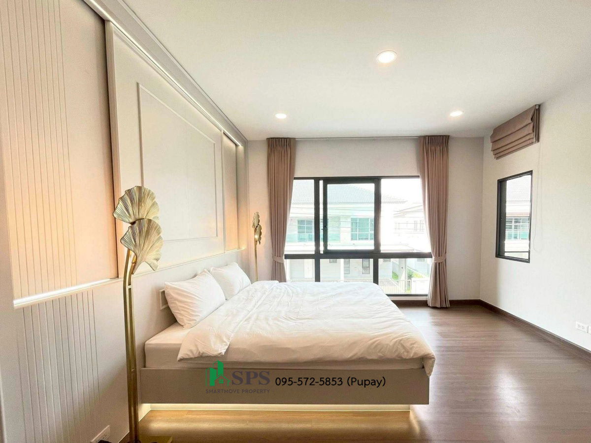 รูป ให้เช่าบ้านเดี่ยวหรู โครงการใหม่ THE CITY บางนา (Property Code: SPS-PP157) - รูปที่ 12/13