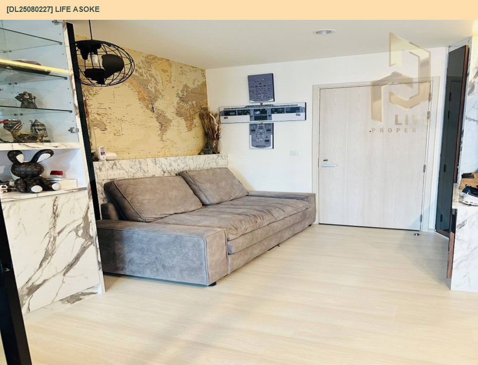 picture DL25080227 Condo for rent, Life Asoke near MRT เพชรบุรี, ready to move in, call urgently 0656133286 LineID @534wlwof - 2/11