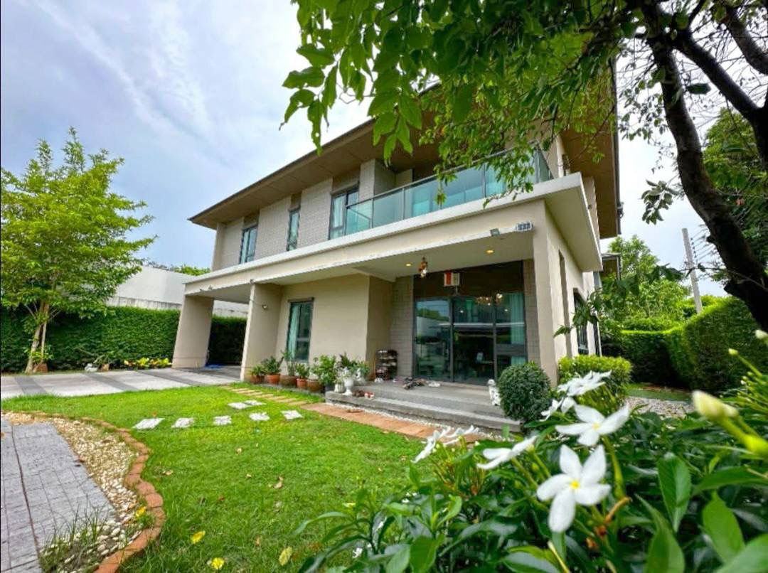 รูป ✨ บ้านเดี่ยวหลังใหญ่ แปลงมุม บรรยากาศเงียบสงบ ร่มรื่น โครงการ เศรษฐสิริ ปิ่นเกล้า – กาญจนาฯ เข้า-ออกสะดวก ใกล้วงแหวนฯ และทางด่วนศรีรัช - รูปที่ 1/11