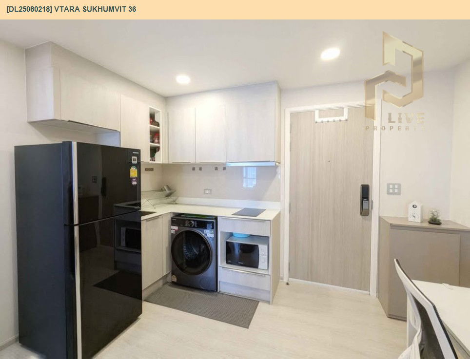 picture MDL25080218 Condo for rent, Vtara Sukhumvit 36 near BTS Thong Lo, ready to move in, call urgently 0656133286 LineID @655ebbvc - 6/8
