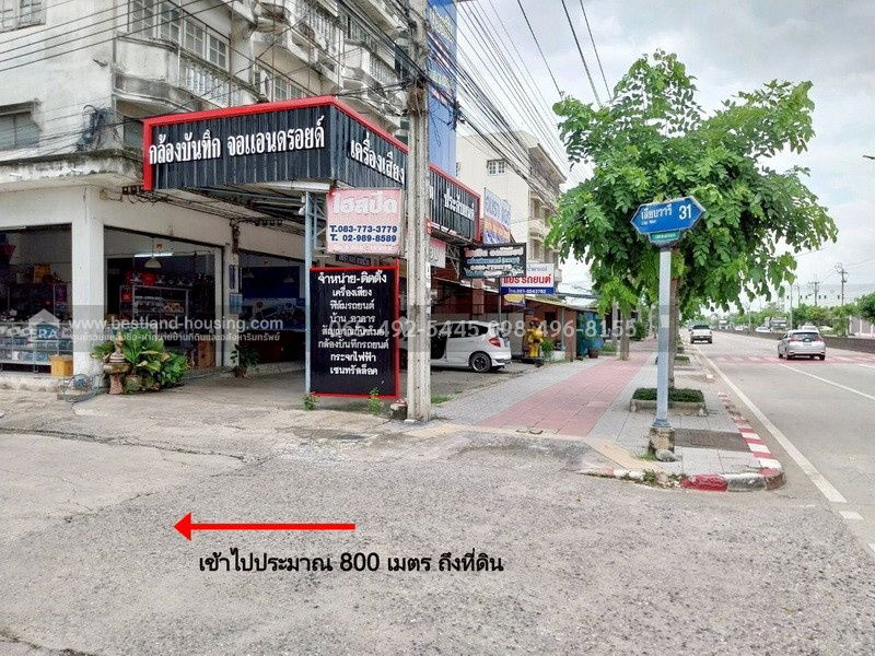 รูป ขายที่ดินเปล่า 110 ตรว. ซ.เลียบวารี31 หนองจอก เหมาะสร้างบ้านอยู่อาศัย ถนนปูนสาธารณะ หน้าหันทิศตะวันออก - รูปที่ 16/26