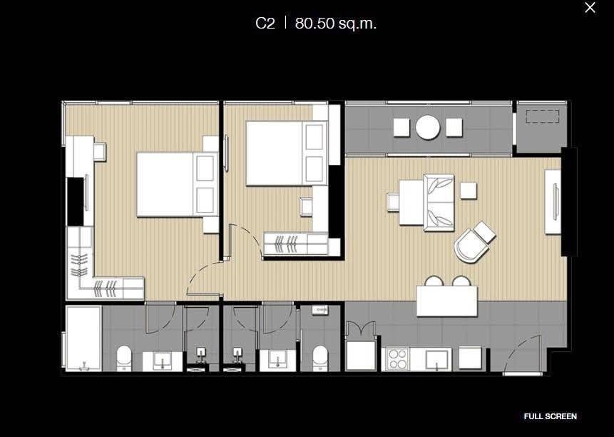 รูป ให้เช่า IDEO Mobi Sukhumvit 66 ห้องกว้าง สวย ตกแต่งครบ ใกล้ BTS อุดมสุข - รูปที่ 13/13