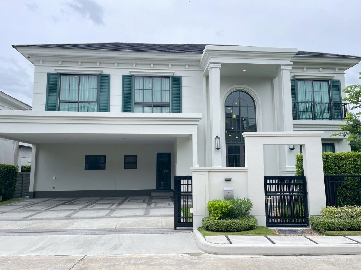 picture Huge discount of 8.75 million baht! Austen style house, fully furnished, 38/47, only 29.25 million baht left, ready to move in! - 3/10