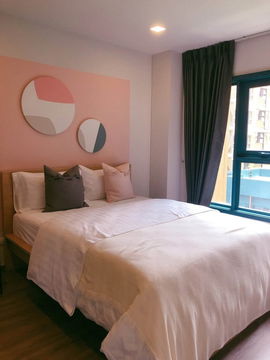The Base Sukhumvit 50 2Beds Condo for rent  Near BTS Onnut 