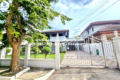 เช่าบ้านเดี่ยว เขตหลักสี่ : ให้เช่า บ้านเดี่ยว 2 ชั้น ซอยแจ้งวัฒนะ 14 ใกล้ Harrow International School 