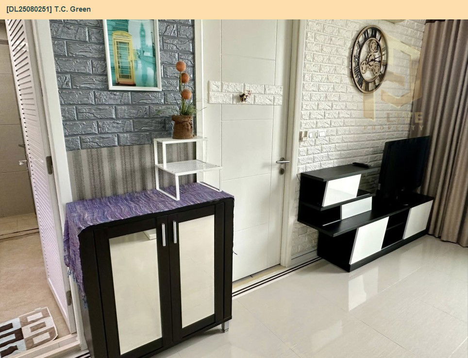 picture DL25080251 Condo for rent, T.C. Green near MRT พระราม 9, ready to move in, call urgently 0656133286 LineID @534wlwof - 10/12