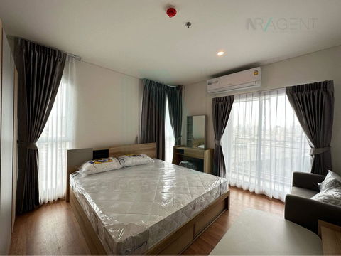 🚩 For Rent Condo LUMPINI PLACE RAMA 3 - RIVERINE Building 1, Floor 15,Studio, Room size 27.00 sqm